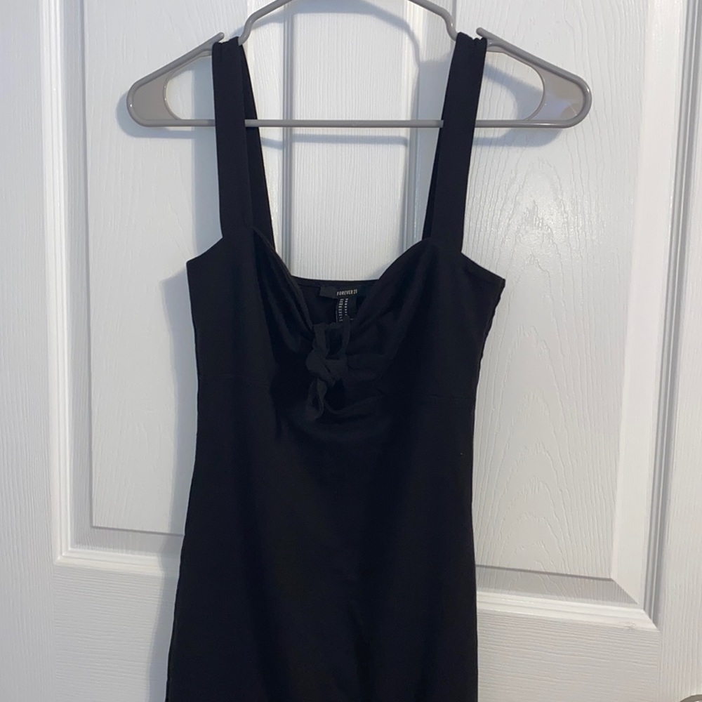 forever 21 black dress